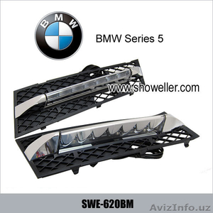 BMW 5 серии F10/F11/F18:520i/523i/525i/528i/530i/535i/550i ДХО DRL - Изображение #1, Объявление #828761